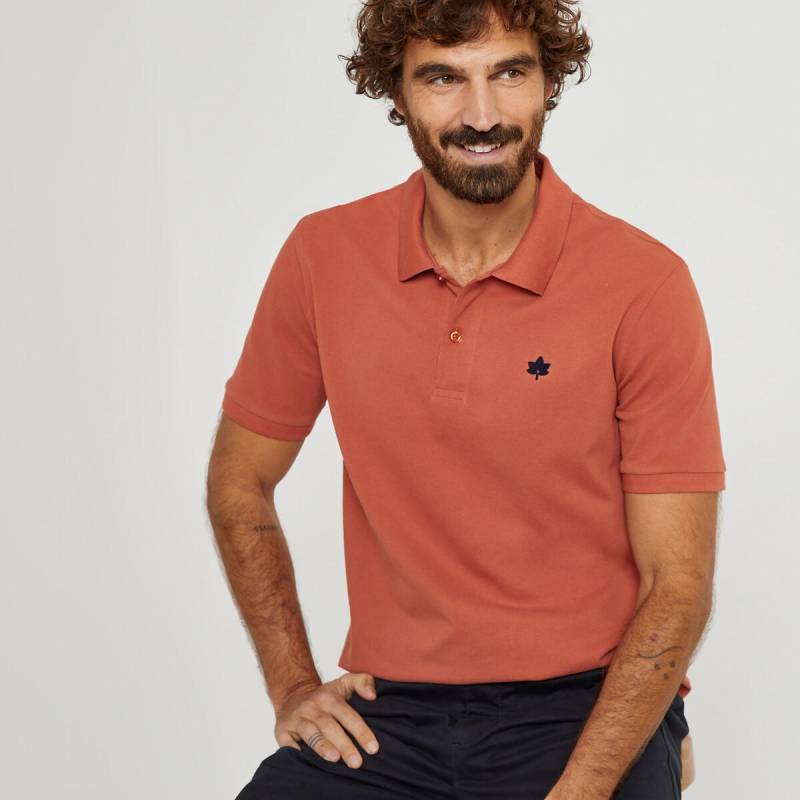 Signature Poloshirt Mit Kurzen Ärmeln Herren Orange 3XL von La Redoute Collections