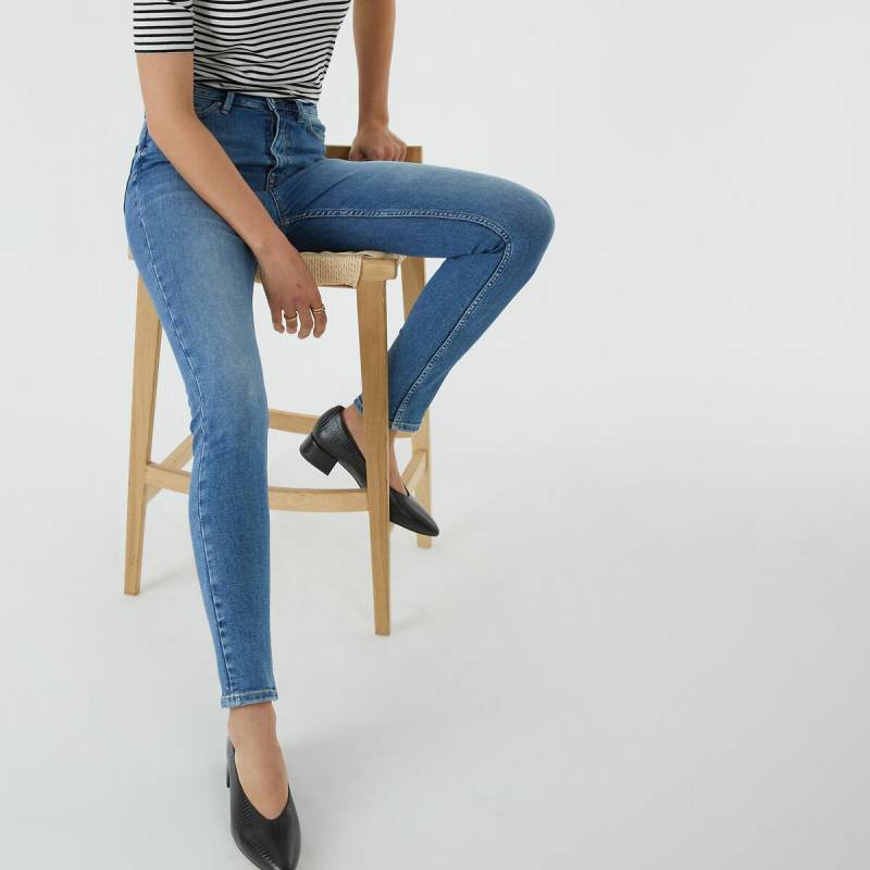 Skinny-jeans Damen Blau 40 von La Redoute Collections