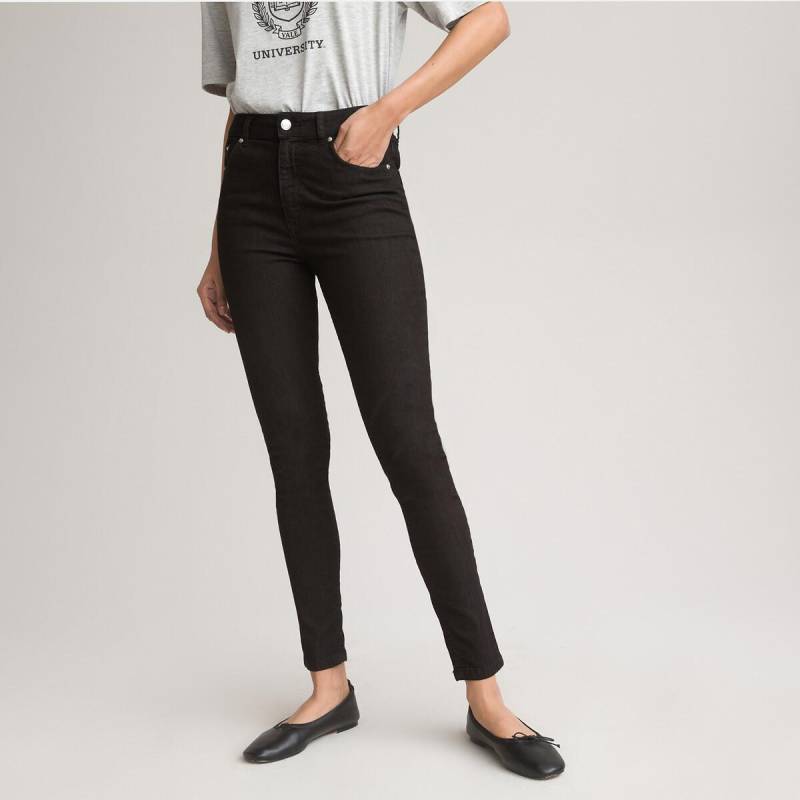 Skinny-jeans Damen Schwarz 34 von La Redoute Collections