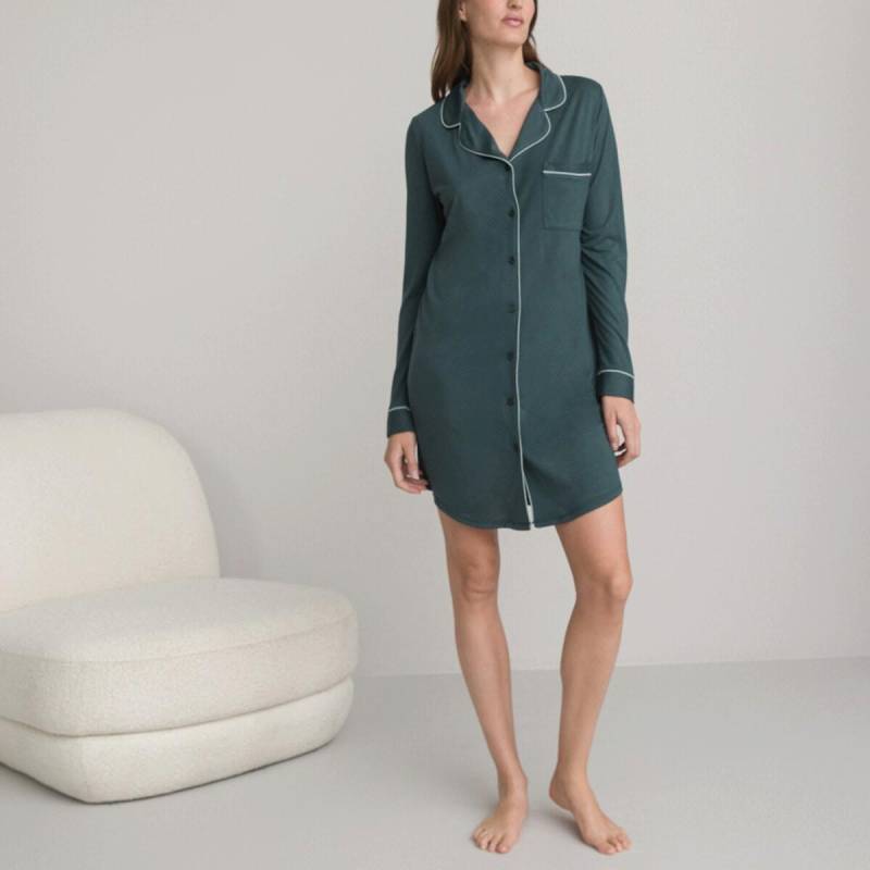 Sleepshirt Damen Grün 33/34 von La Redoute Collections