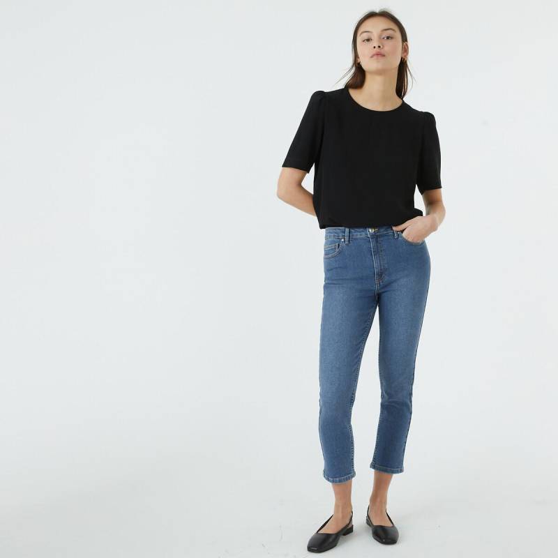 Slim-fit-jeans Damen Blau 32 von La Redoute Collections