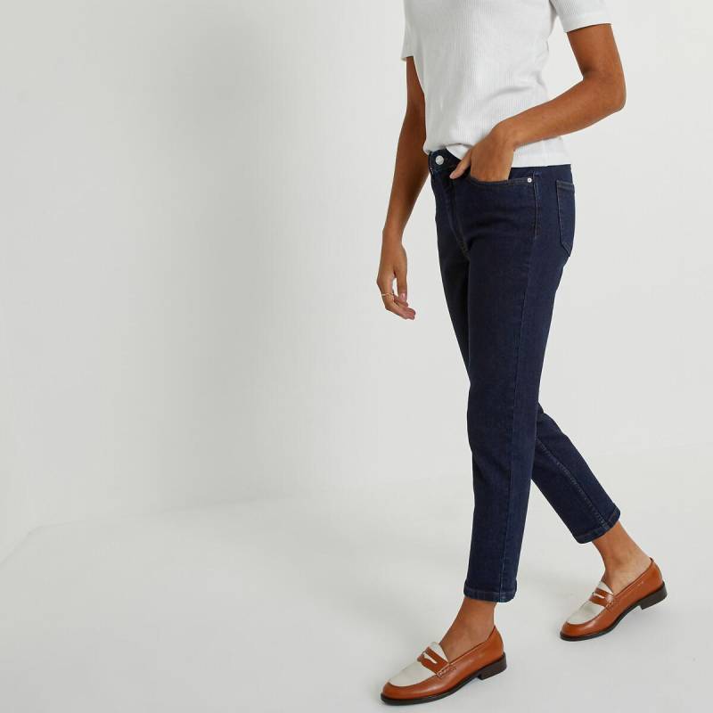 Slim-fit-jeans Damen Blau 32 von La Redoute Collections