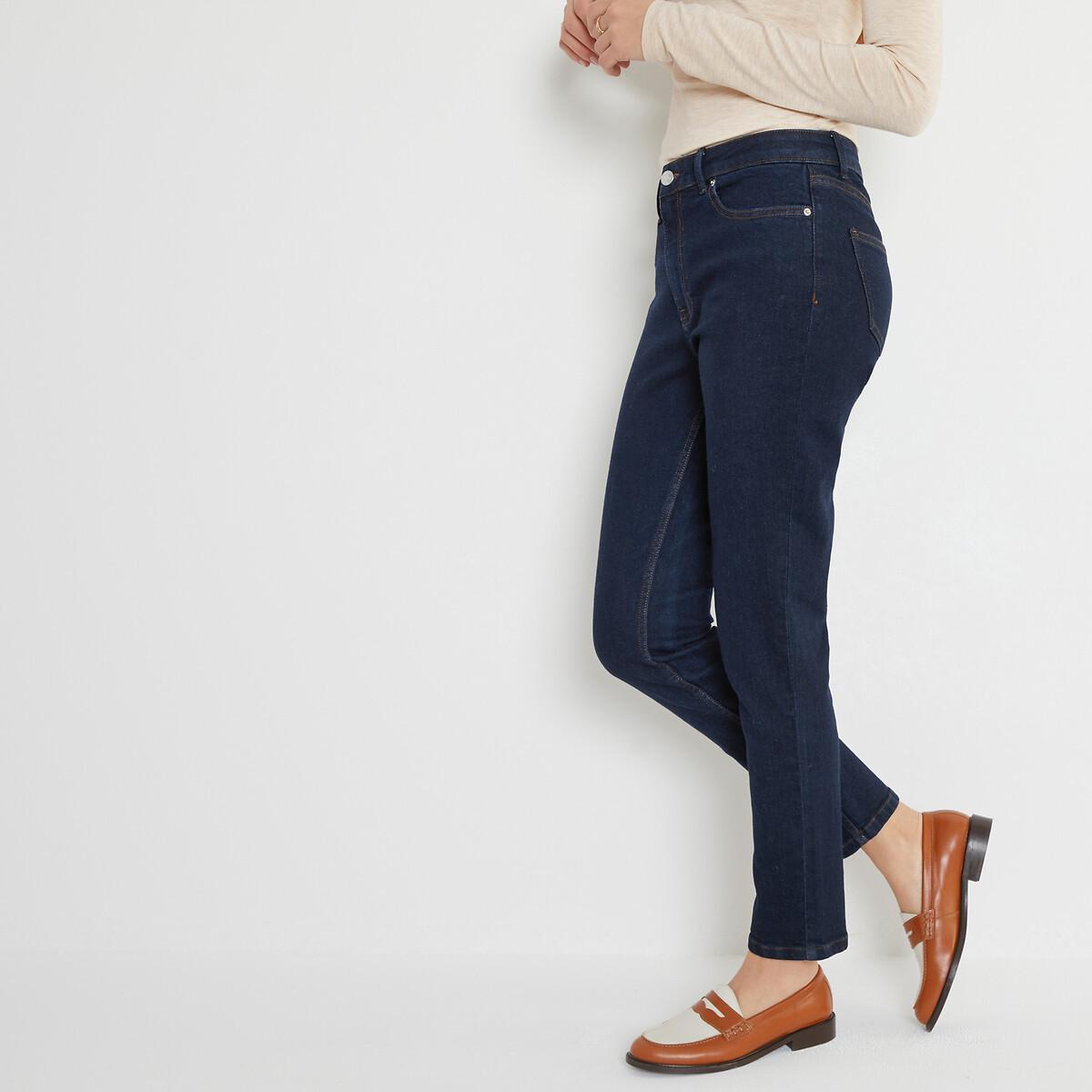 La Redoute Collections - Slim-Fit-Jeans, für Damen, Blau, Größe 50 von La Redoute Collections