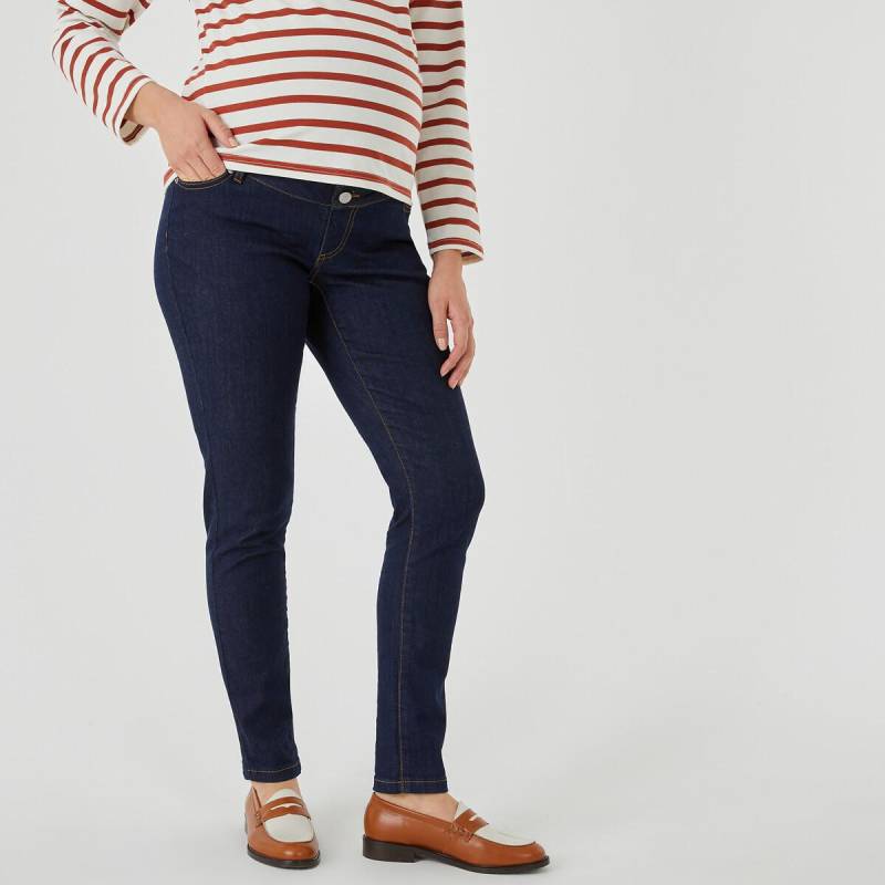 Slim-fit-jeans Für Die Schwangerschaft Damen Blau 38 von La Redoute Collections