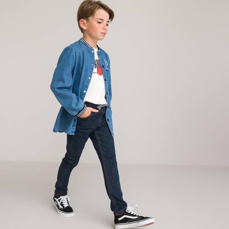 Slim-fit-jeans Jungen Beige 114 von La Redoute Collections