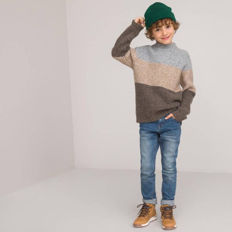 Slim-fit-jeans Jungen Blau 114 von La Redoute Collections