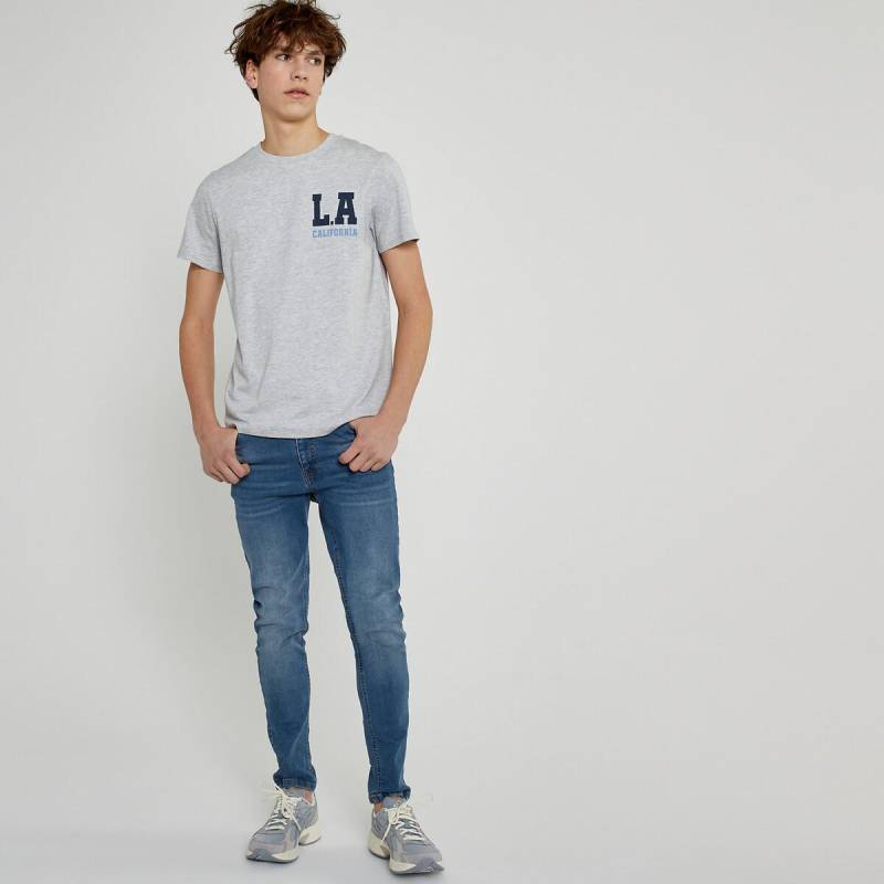 Slim-fit-jeans Jungen Blau 134/140 von La Redoute Collections