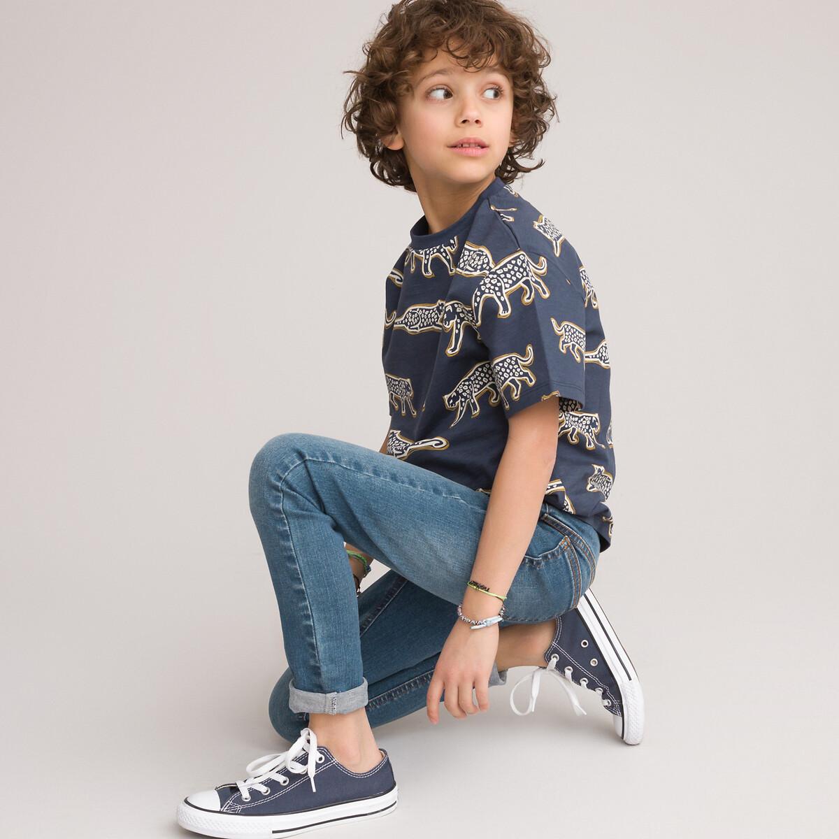 Slim-fit-jeans Jungen Blau 134/140 von La Redoute Collections