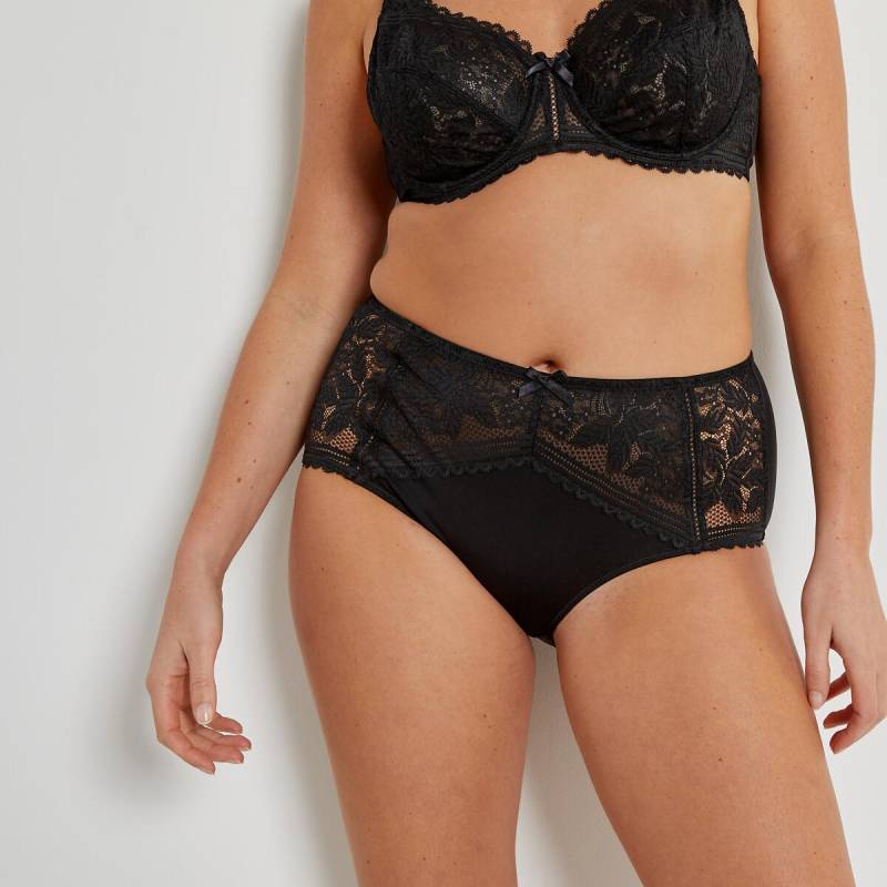 Taillenslip Signature Jeanne Damen Schwarz 46 von La Redoute Collections