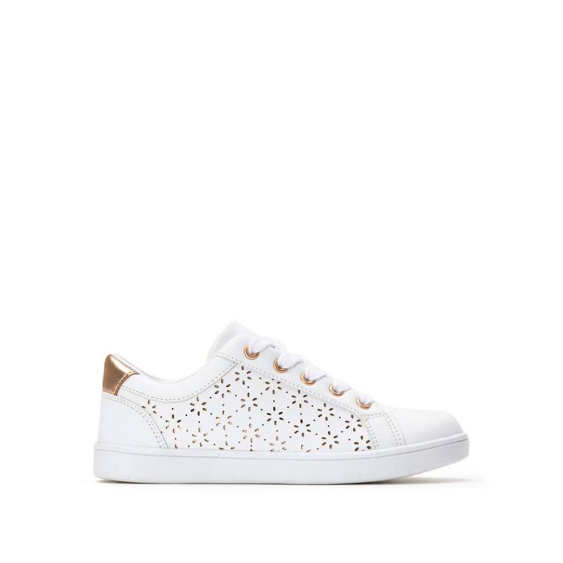 Sneakers Mit Lochmuster Unisex Weiss 26 von La Redoute Collections