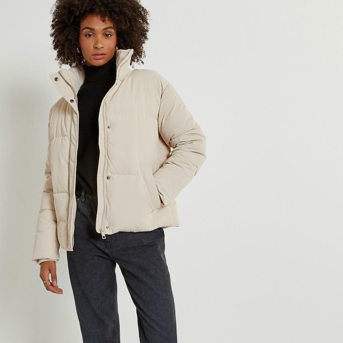 Steppjacke Mit Stehkragen Damen Beige 36 von La Redoute Collections