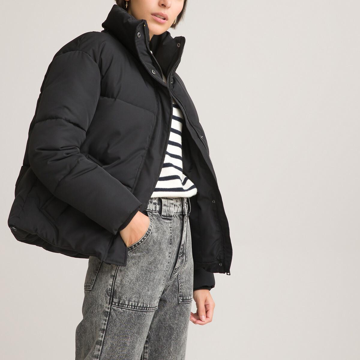 Steppjacke Mit Stehkragen Damen Schwarz 50 von La Redoute Collections