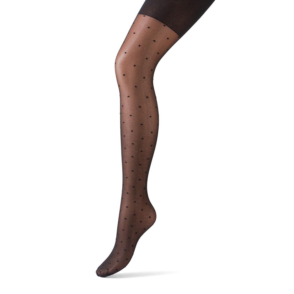 Strumpfhose Damen Schwarz 33/34 von La Redoute Collections