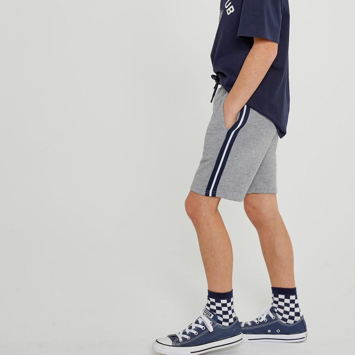 Sweat-bermudas Jungen Grau 114 von La Redoute Collections