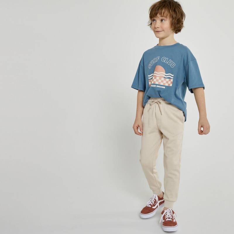 Sweatpants Jungen Beige 114 von La Redoute Collections