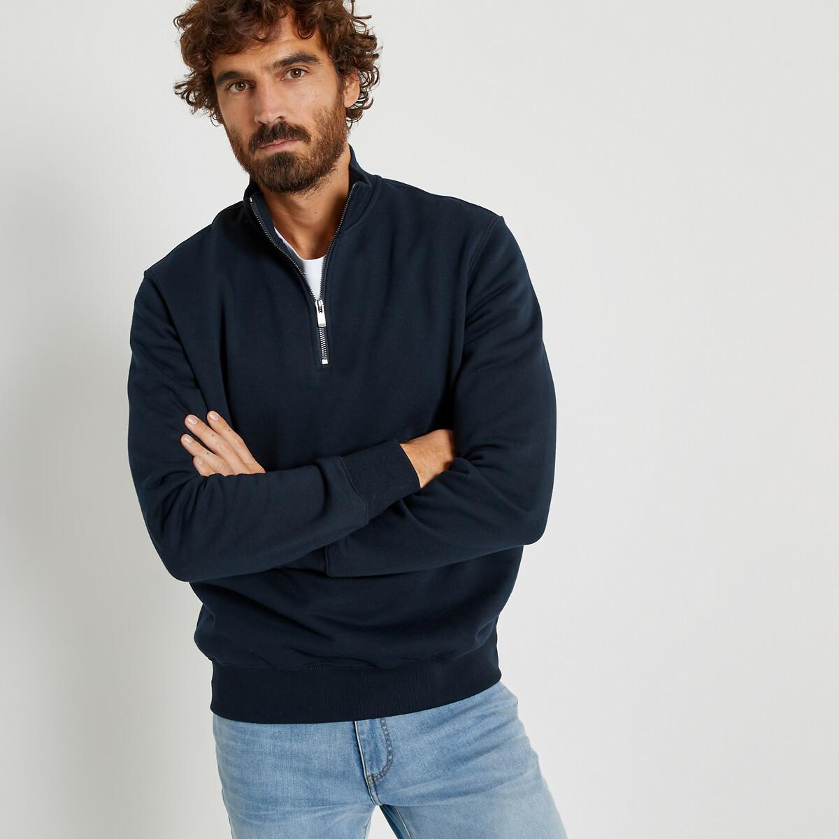 Sweatshirt Im Troyerstil Herren Blau S von La Redoute Collections