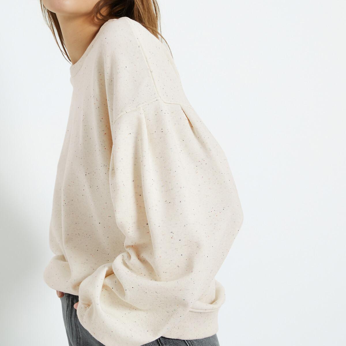 Sweatshirt Mit Rundem Ausschnitt Damen Beige L von La Redoute Collections