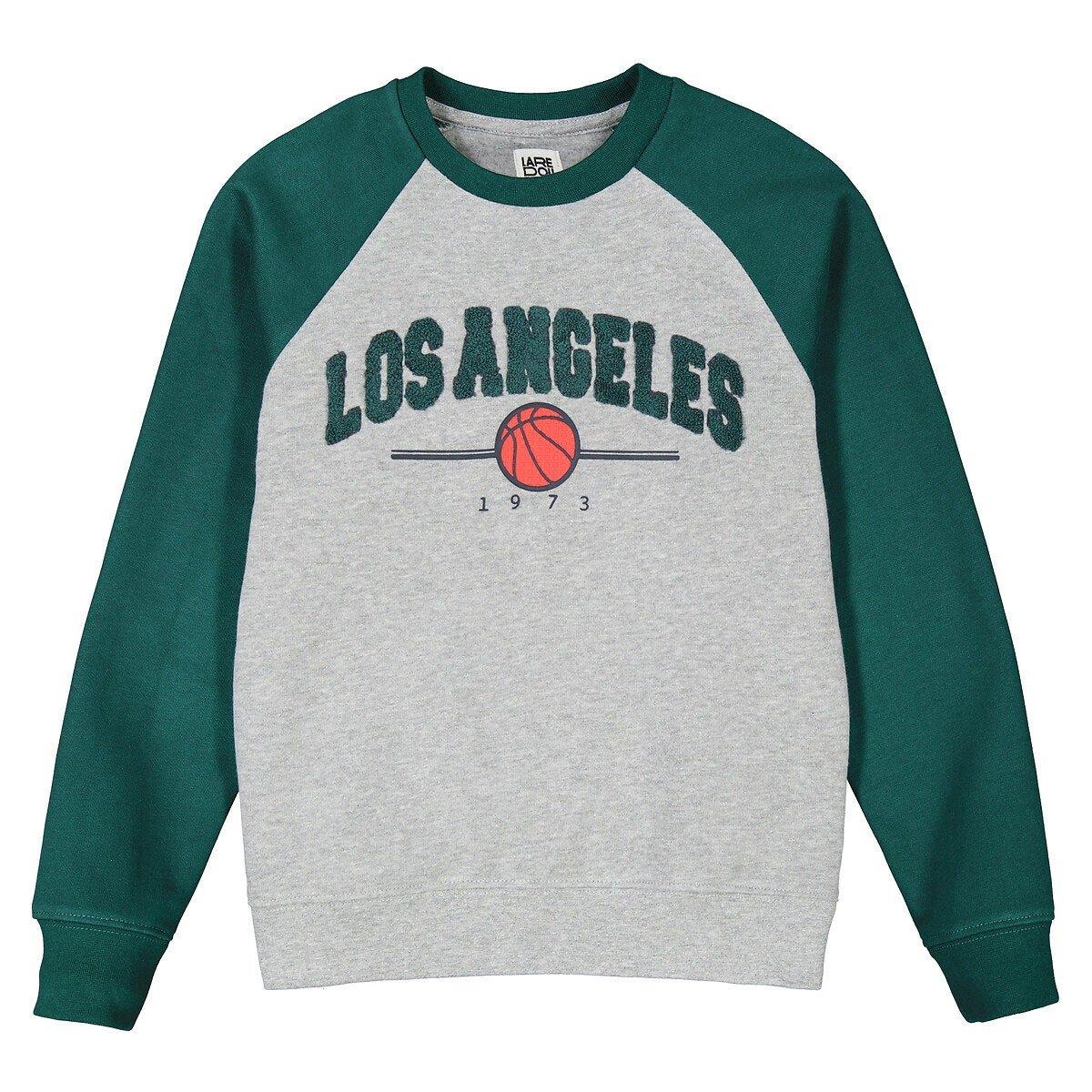 Sweatshirt Mit Rundem Ausschnitt Jungen Grau 126 von La Redoute Collections