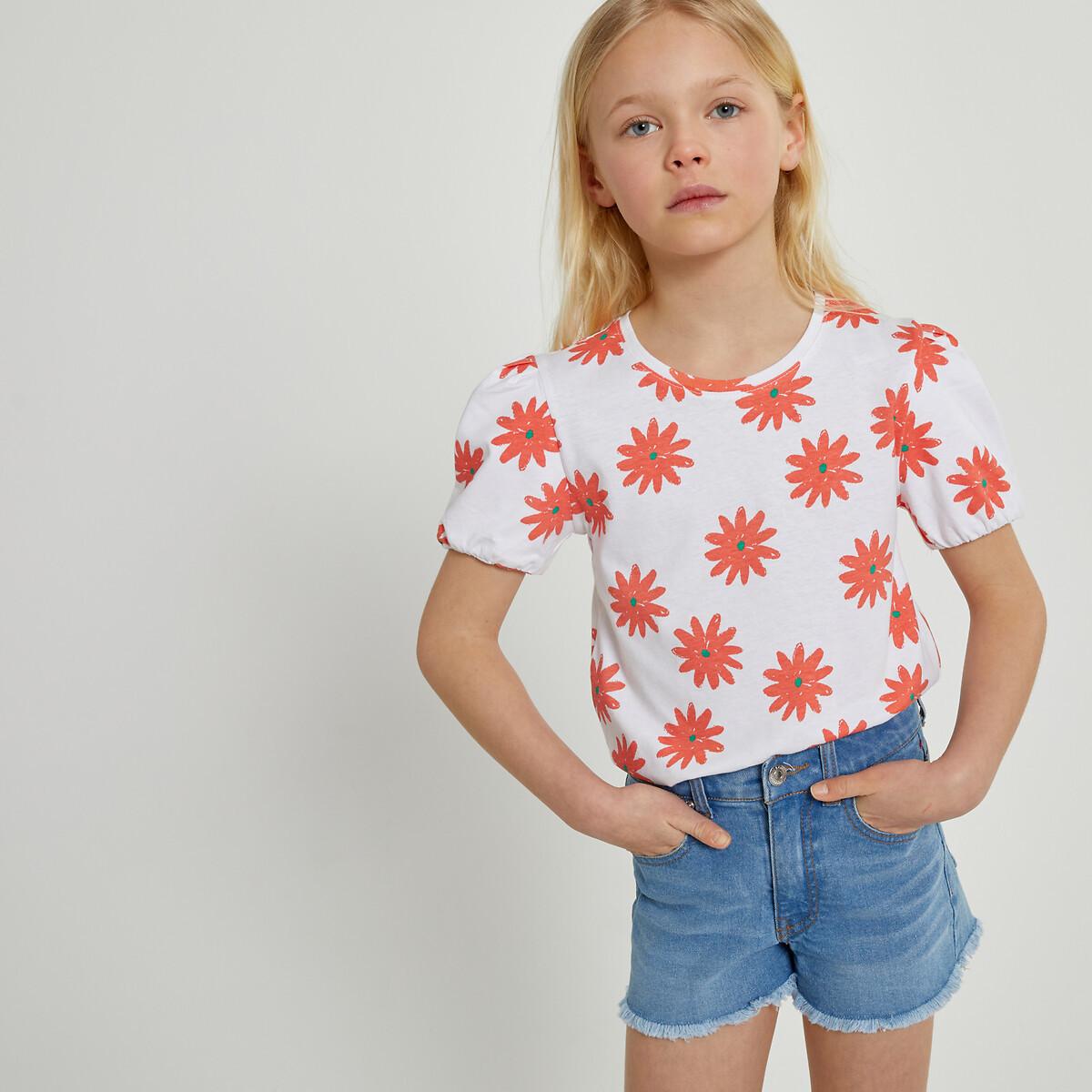 T-shirt Mädchen Weiss 102 von La Redoute Collections