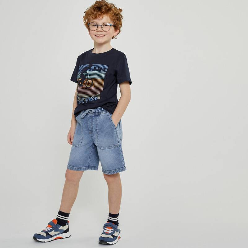 T-shirt Mit Bmx-motiv Jungen Blau 102 von La Redoute Collections