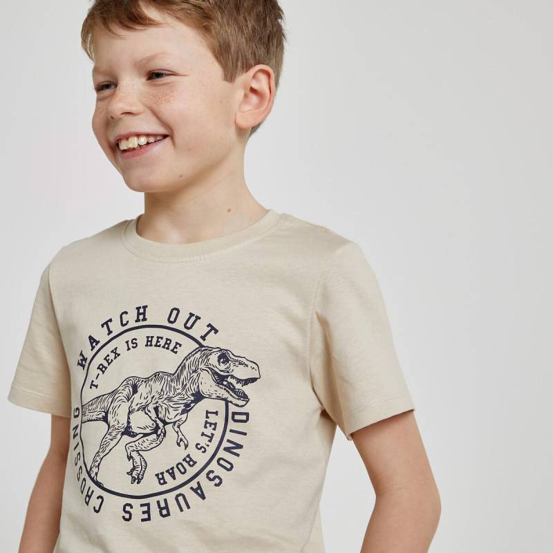 T-shirt Mit Rundem Ausschnitt Jungen Beige 3A von La Redoute Collections