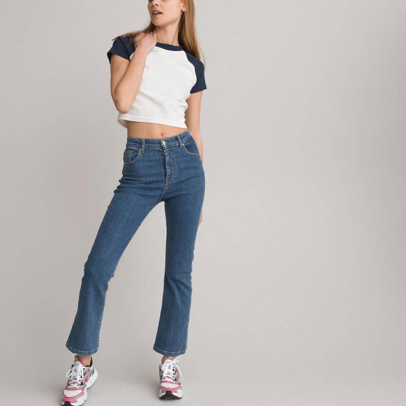 T-shirt Mit Rundem Ausschnitt Mädchen Weiss XXXS von La Redoute Collections