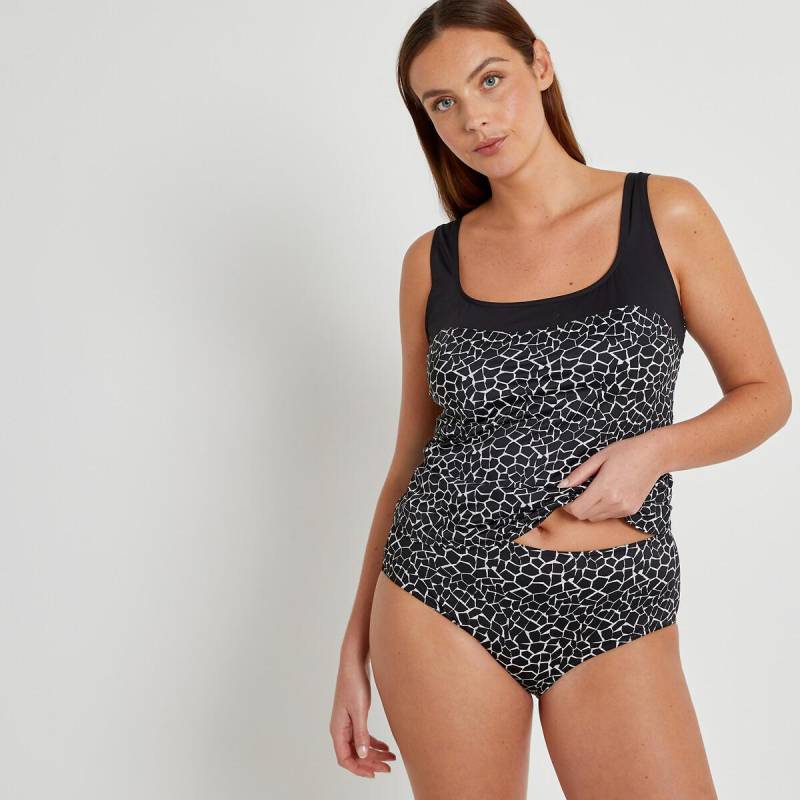 Tankini-oberteil Mit Animal-print Unisex Weiss Bedruckt 40 von La Redoute Collections