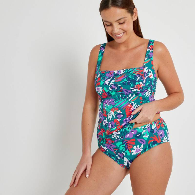 Tankini-oberteil Mit Blumenmuster Unisex Grün Bedruckt 40 von La Redoute Collections