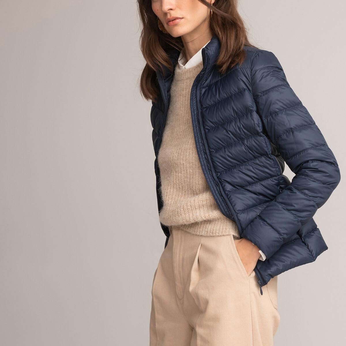 Ultra Leichte Steppjacke Mit Stehkragen Damen Blau 34 von La Redoute Collections