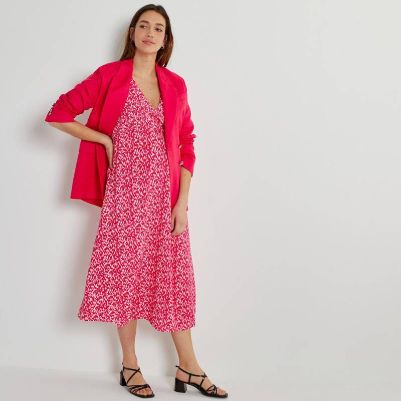 Umstandskleid In Wickelform Mit Grafischem Muster Damen Rosa 32 von La Redoute Collections