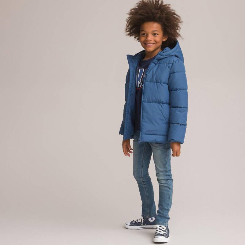 Warme Steppjacke Mit Kapuze Jungen Blau 114 von La Redoute Collections