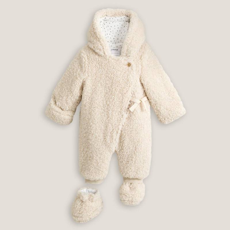 Warmer Overall Mit Kapuze Unisex Beige 86 von La Redoute Collections