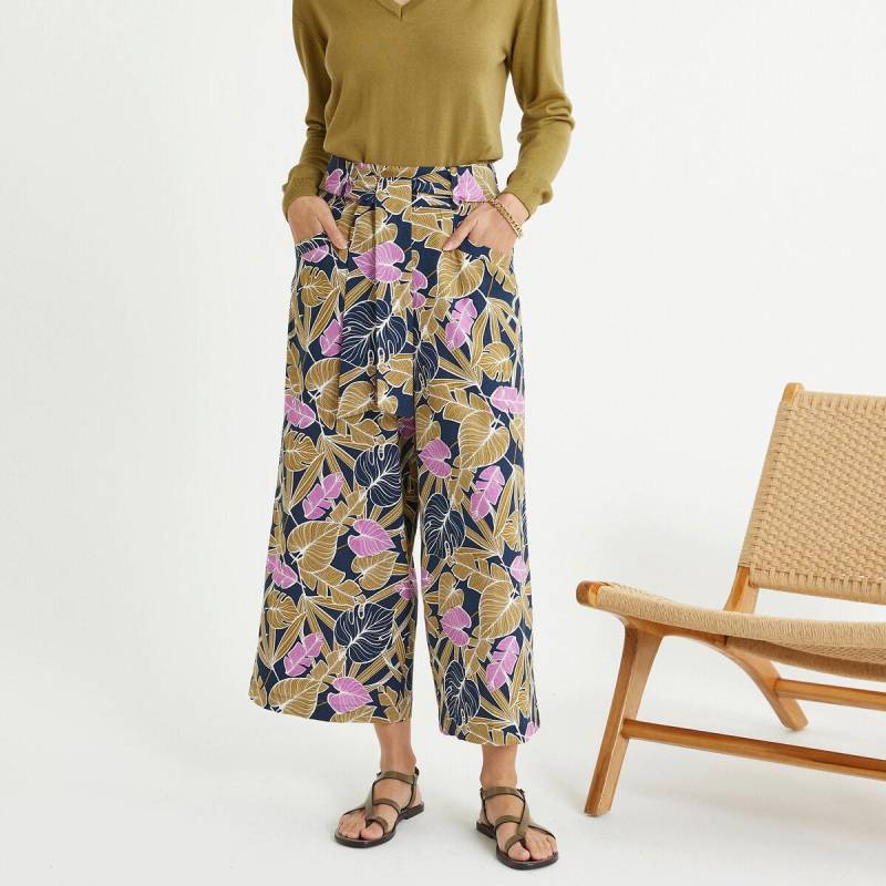 Weite Hose Mit Blumenmuster Damen  36 von La Redoute Collections