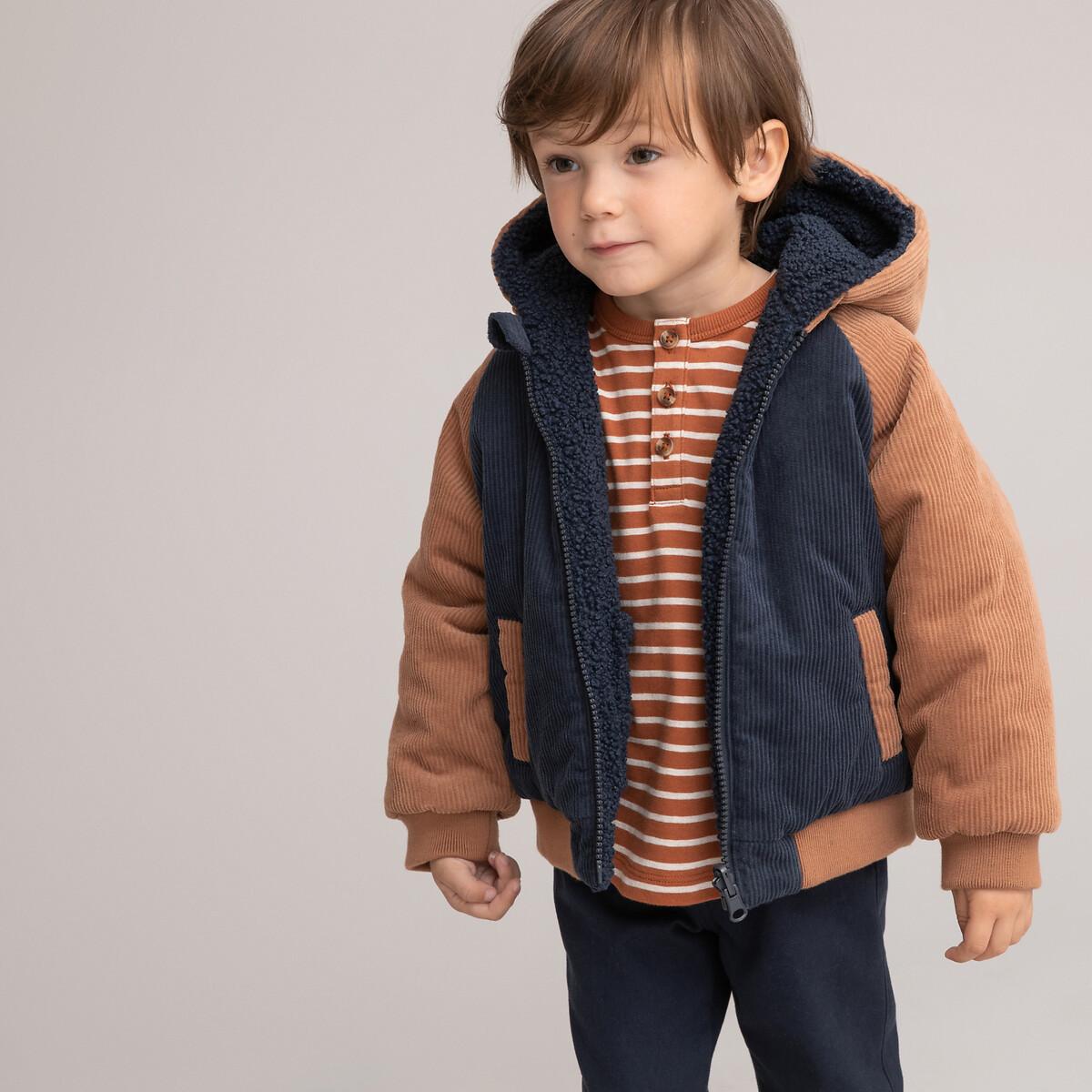 Wendbare Winterjacke Mit Kapuze Jungen Blau 18M von La Redoute Collections