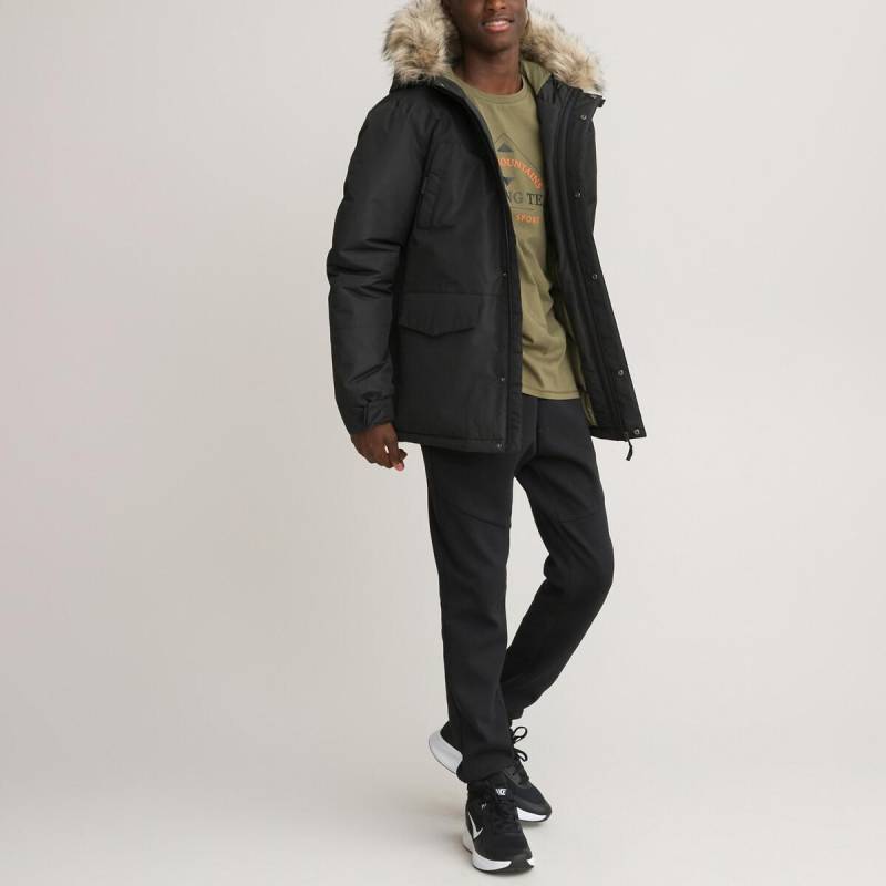 Winterparka Mit Kapuze Jungen Schwarz 158/164 von La Redoute Collections