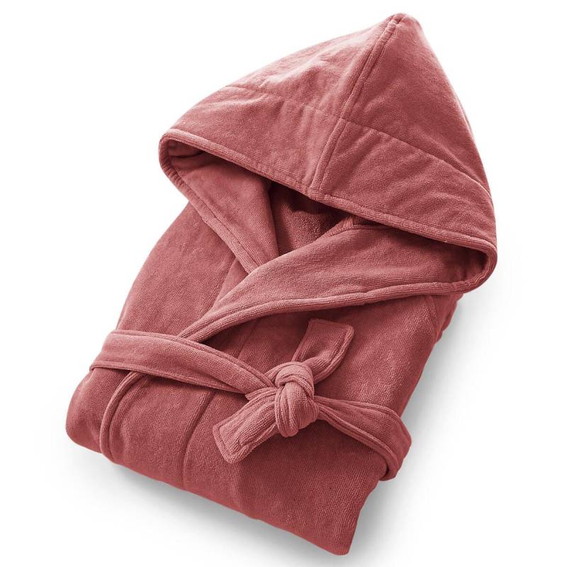 Bademantel Trizie Mit Kapuze Damen Rosa 33/34 von La Redoute Intérieurs