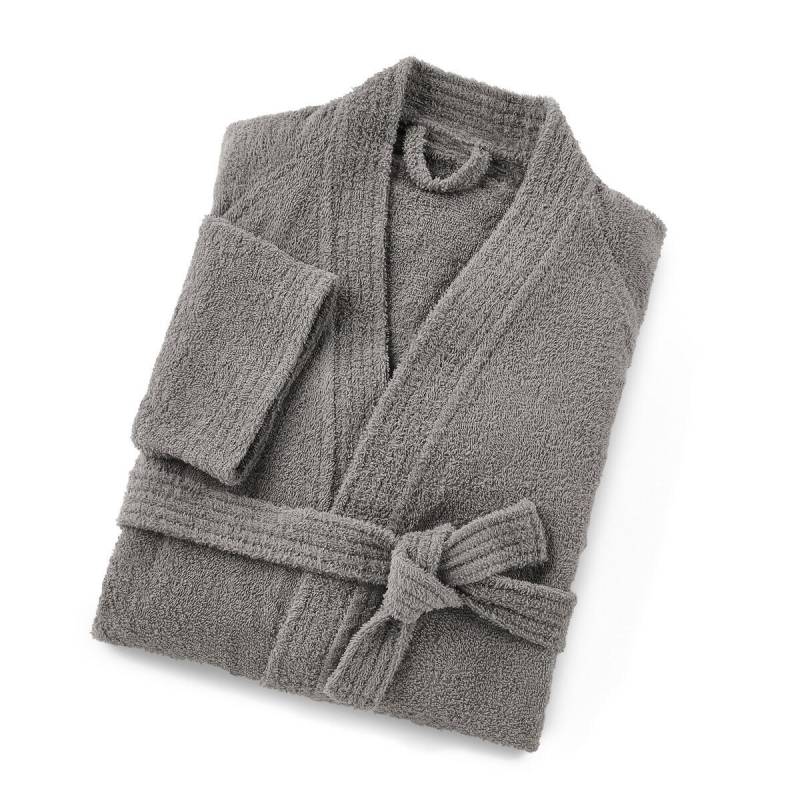 Kimono-bademantel Scenario (350 G/m²) Für Erwachsene Damen Grau 42 von La Redoute Intérieurs