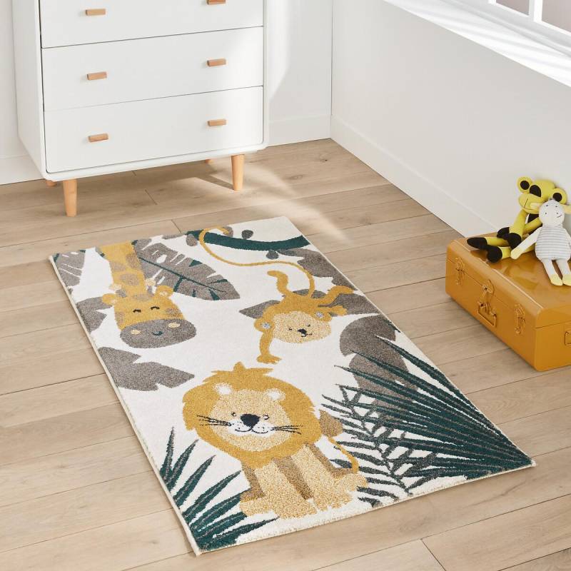 Kinderteppich Jetty Mit Tiermotiven Unisex Multicolor 80X150CM von La Redoute Intérieurs