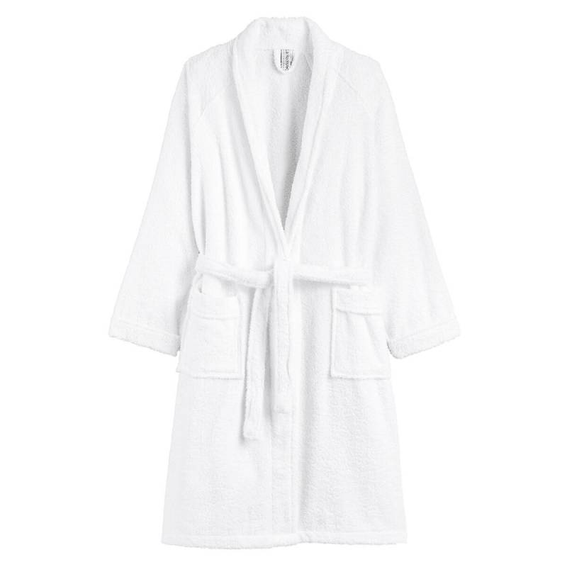 Peignoir Éponge Col Kimono 450g/m² Damen Weiss 33/34 von La Redoute Intérieurs