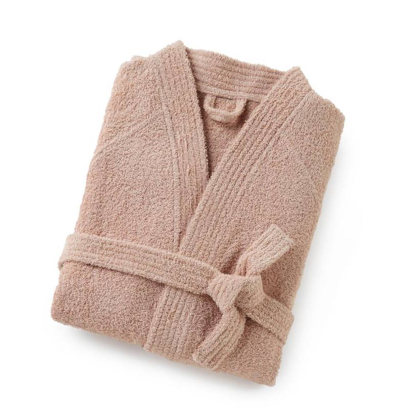 Peignoir Éponge Col Kimono 450g/m² Damen Rosa 33/34 von La Redoute Intérieurs