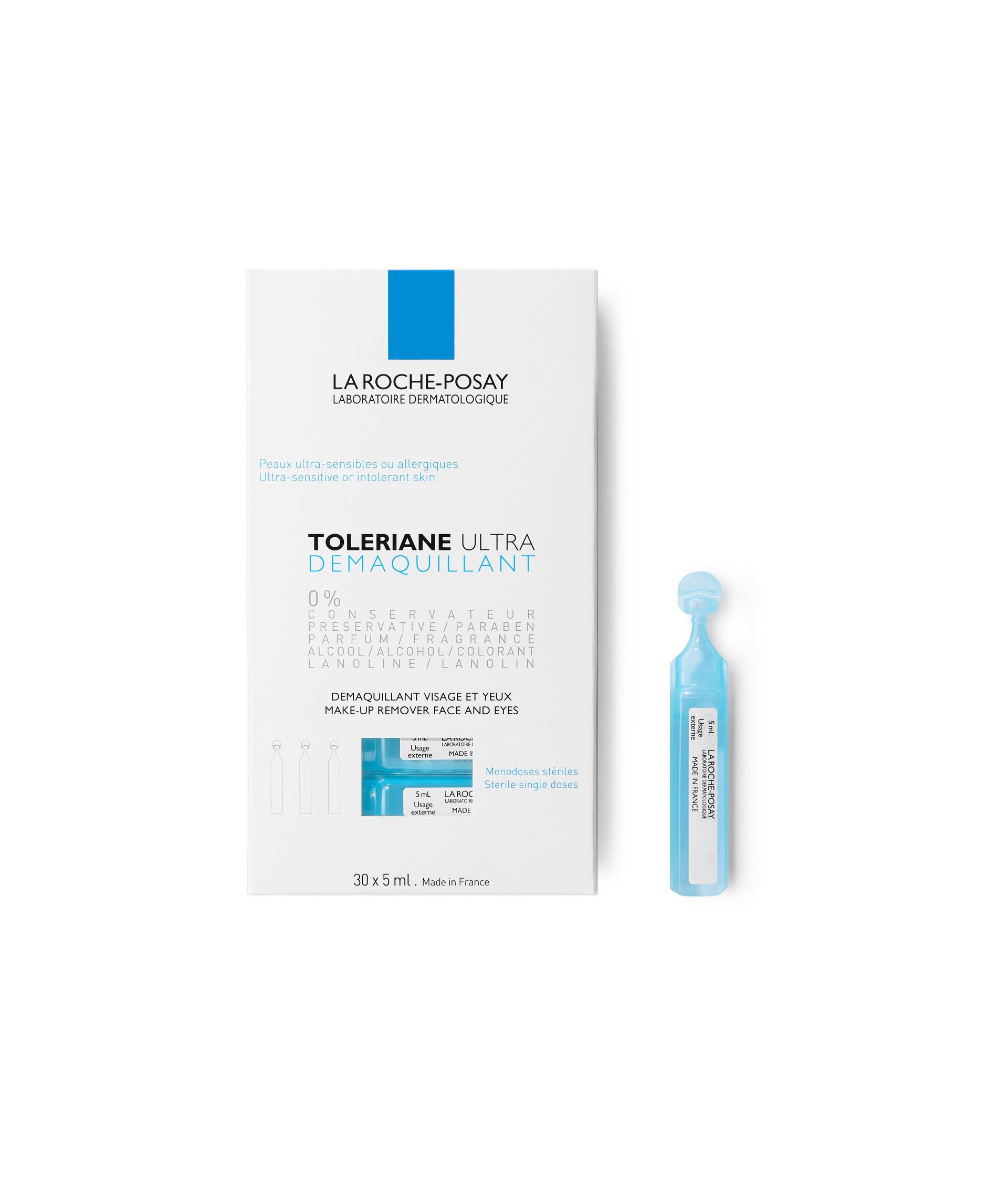 Toleriane Ultra Make-up Entferner Damen  30X5ML von LA ROCHE POSAY