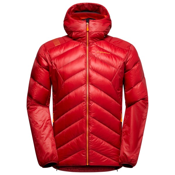 La Sportiva - Aiguille Down Jacket - Daunenjacke Gr M rot von La Sportiva