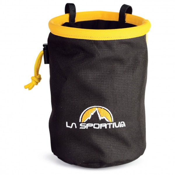 La Sportiva - Chalk bag - Chalkbag Gr One Size grau von La Sportiva