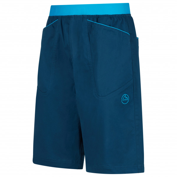 La Sportiva - Flatanger Short - Kletterhose Gr L blau von La Sportiva