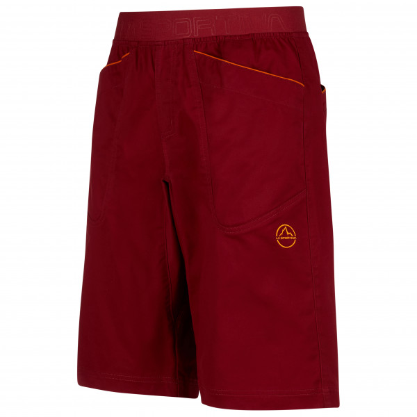 La Sportiva - Flatanger Short - Kletterhose Gr S rot von La Sportiva