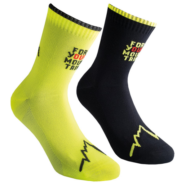 La Sportiva - For Your Mountain Socks - Laufsocken Gr L bunt von La Sportiva