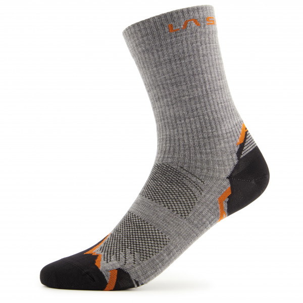 La Sportiva - Hiking Socks - Wandersocken Gr L grau von La Sportiva