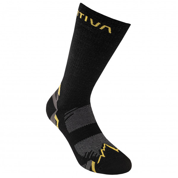 La Sportiva - Hiking Socks - Wandersocken Gr L schwarz von La Sportiva