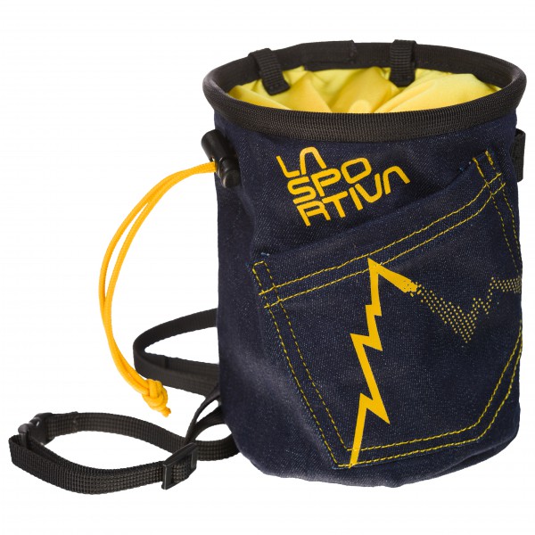 La Sportiva - Jeans Chalk Bag - Chalkbag Gr One Size bunt von La Sportiva