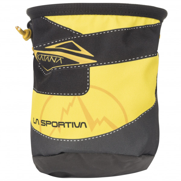 La Sportiva - Katana Chalk Bag - Chalkbag Gr One Size schwarz/orange von La Sportiva